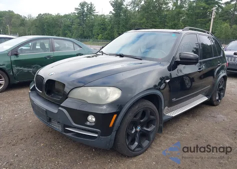 2008 BMW X5 4.8I z USA, uszkodzony, nr VIN 5UXFE83568L168025
